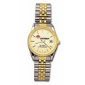 Men's Statesman Gold Dial Watch W/ Stainless Steel Bracelet